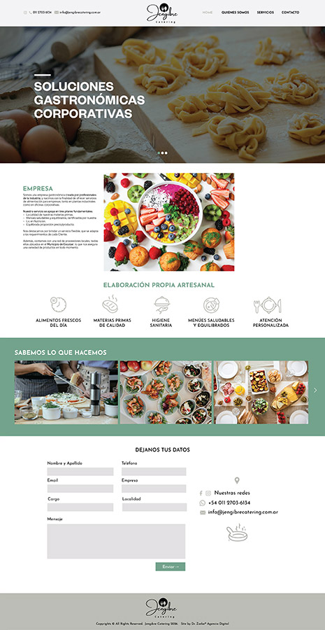 Jengibre Catering